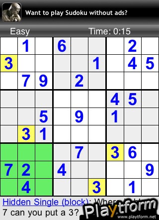 Sudoku Joy (iPhone/iPod)