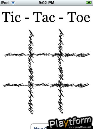 Tic-Tac-Toe 3-in-a-row (iPhone/iPod)