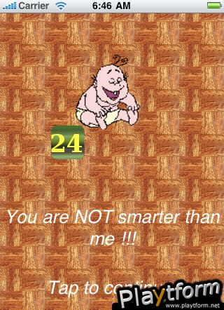 Smarter Than Pre Schooler? (iPhone/iPod)