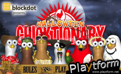 Halloween Chicktionary (iPhone/iPod)