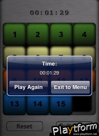 Classic Slide Puzzle: tile puzzle (iPhone/iPod)