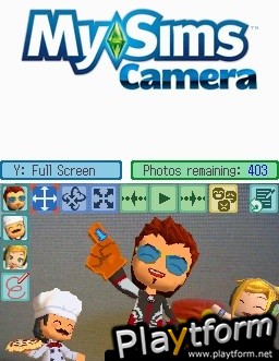 MySims Camera (DS)