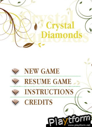 Crystal Diamonds (iPhone/iPod)