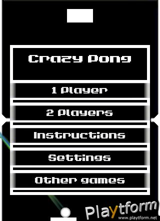 Crazy Pong (iPhone/iPod)