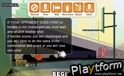 Streetball-A Free Style Basketball Game (iPhone/iPod)