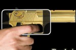 AAA rgDesert Eagle 50AE Gold : Real Guns (iPhone/iPod)