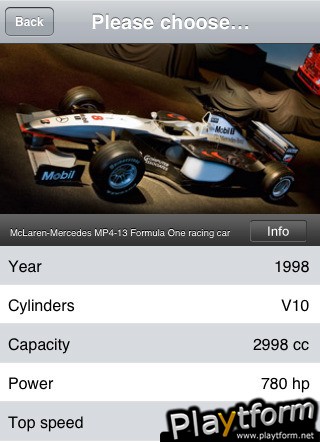 Mercedes-Benz Silver Arrow (iPhone/iPod)