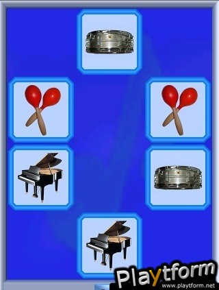 Preschool Pairs Musical Instruments (iPhone/iPod)