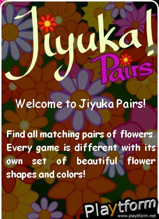 Jiyuka Pairs - Flower Match (iPhone/iPod)