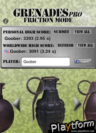 Grenades Pro (iPhone/iPod)