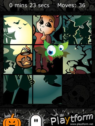 Spooky Halloween Puzzle (iPhone/iPod)