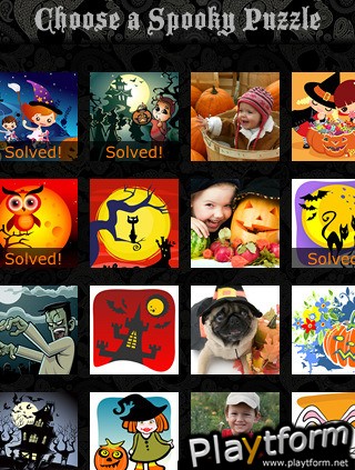 Spooky Halloween Puzzle (iPhone/iPod)