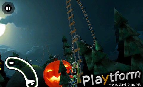 Haunted 3D Rollercoaster Rush (iPhone/iPod)