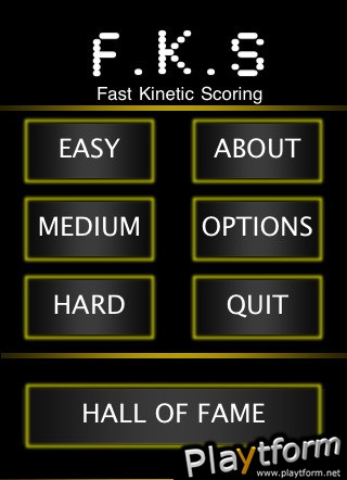 FAST KINETIC SCORING (iPhone/iPod)