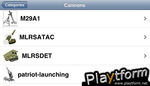 Rocket Cannons and Missile Launchers (New) (iPhone/iPod)