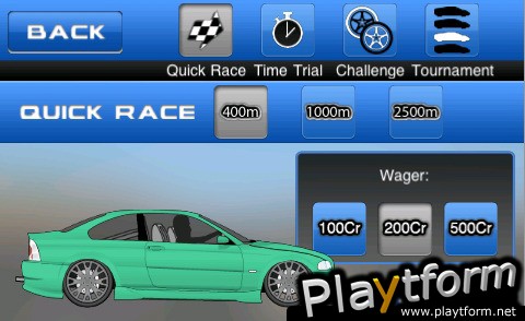 Drag Racer : Perfect Run (iPhone/iPod)