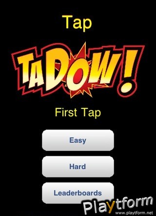 Tap Tadow! First Tap (iPhone/iPod)