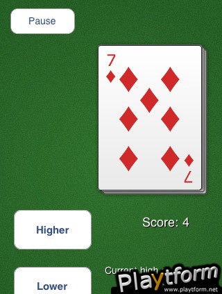 Higher Or Lower (iPhone/iPod)