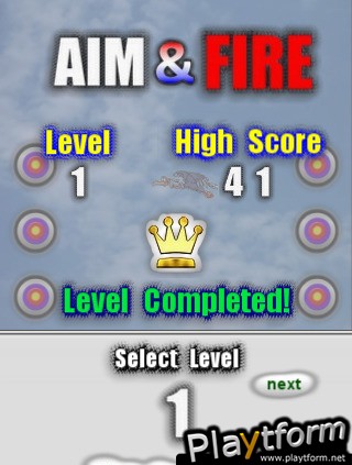 AIM & FIRE Shooting Range (iPhone/iPod)