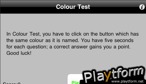 ColourTest (iPhone/iPod)