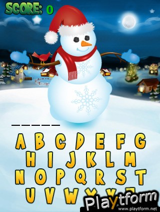 Christmas Snowman (iPhone/iPod)