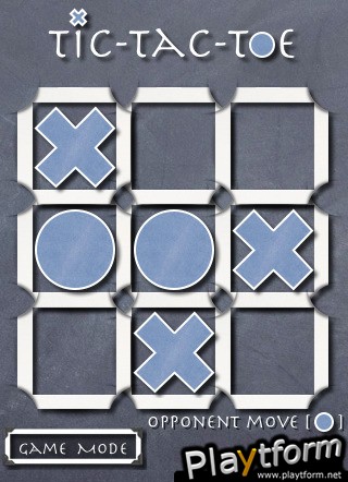 Tic-Tac-Toe (Single/Multi Player) (iPhone/iPod)