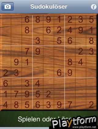 Sudoku Solver (en) (iPhone/iPod)