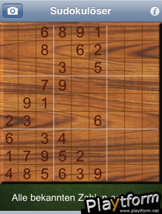 Sudoku Solver (en) (iPhone/iPod)