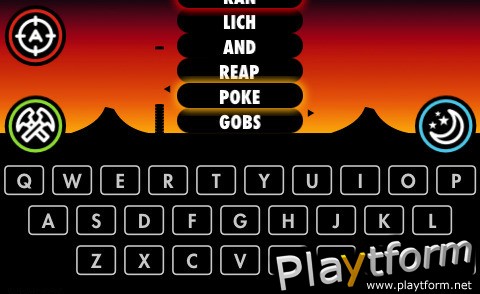 Typing with Volcanoes (iPhone/iPod)