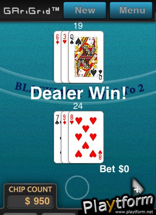 GAriGrid Blackjack (iPhone/iPod)