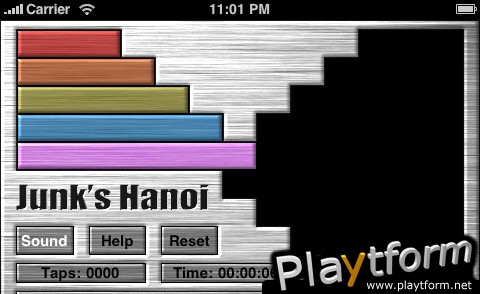 Junk's Hanoi: an iPuzzle Class 160 (iPhone/iPod)