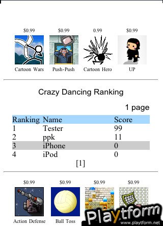 CrazyDancing (iPhone/iPod)