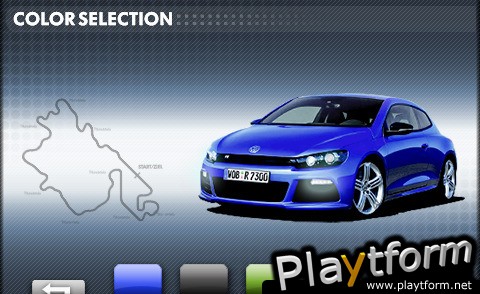 Volkswagen Scirocco R 24H Challenge 3D (iPhone/iPod)