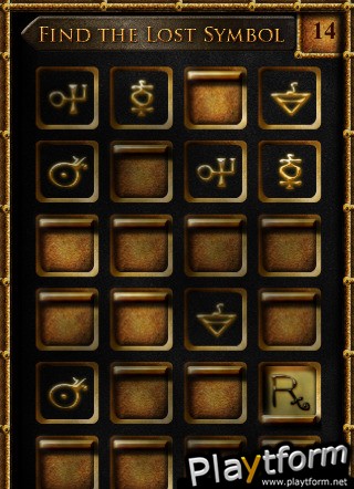 The Lost Symbol Memory Game (iPhone/iPod)