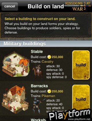 Kingdoms at War - Guardian Edition (iPhone/iPod)