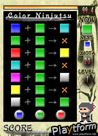 Color Ninjutsu Puzzle (iPhone/iPod)