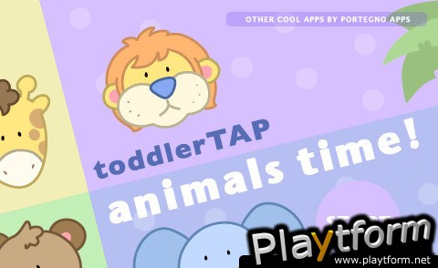 toddlerTAP - Animals Time! (iPhone/iPod)