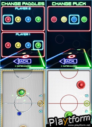 Glow Hockey (iPhone/iPod)