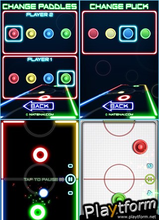 Glow Hockey (iPhone/iPod)