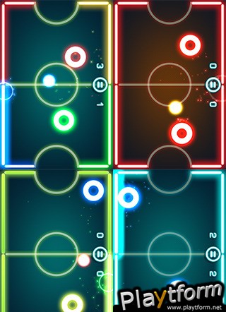 Glow Hockey (iPhone/iPod)