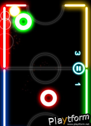 Glow Hockey (iPhone/iPod)