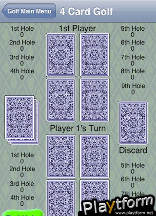 Golf Card Game (iPhone/iPod)