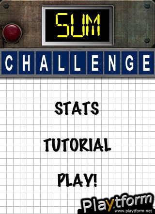 Sum Challenge (iPhone/iPod)