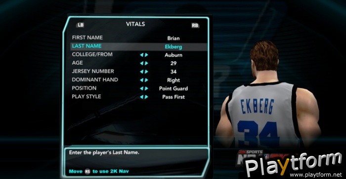 NBA 2K10: Draft Combine (PlayStation 3)