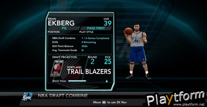 NBA 2K10: Draft Combine (PlayStation 3)