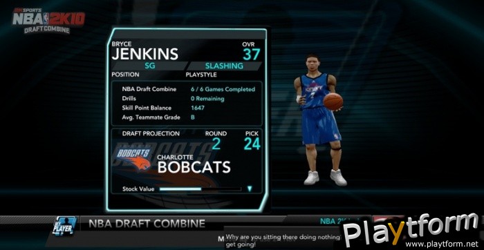 NBA 2K10: Draft Combine (PlayStation 3)