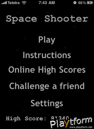 Space Shooter (iPhone/iPod)