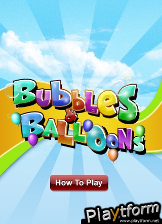 Blow Bubbles & Balloons (iPhone/iPod)