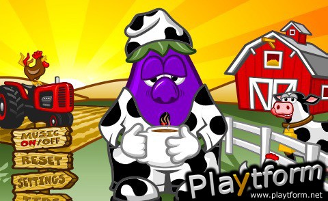 Mr. Veggie Head - Eggplant Farmer John (iPhone/iPod)