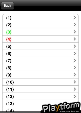 Crossword Jots (iPhone/iPod)